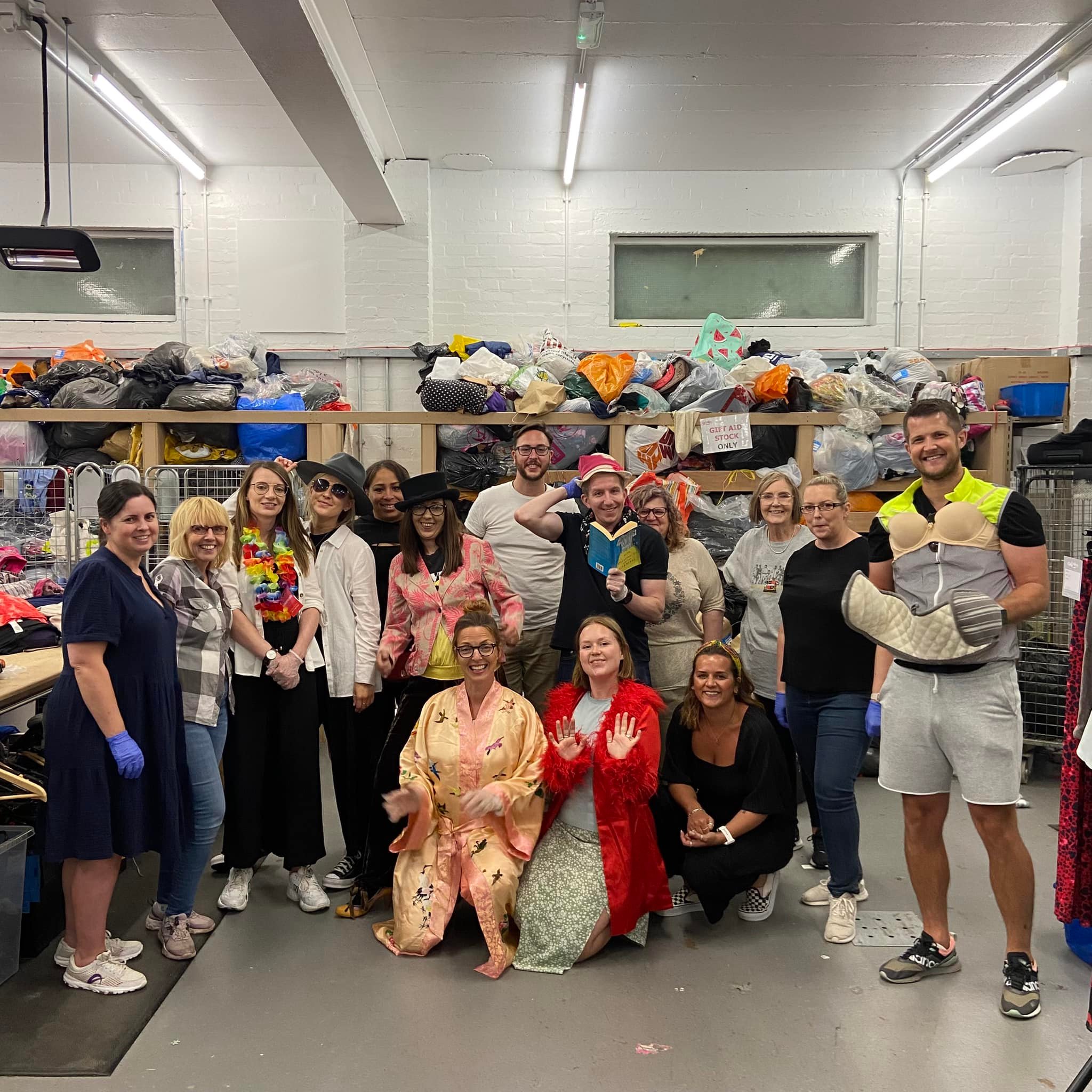 Group photo of Sheffield Chamber of Commerce from a Corporate Volunteering day