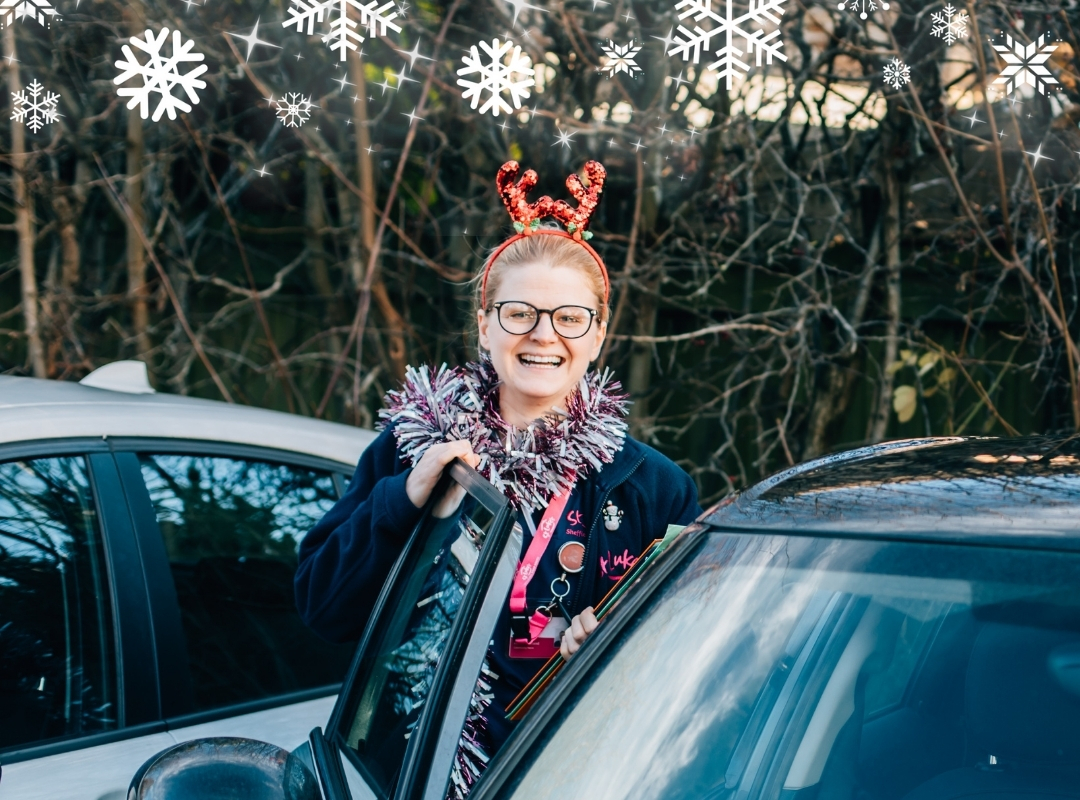 St Luke's Community Nurse at Christmas