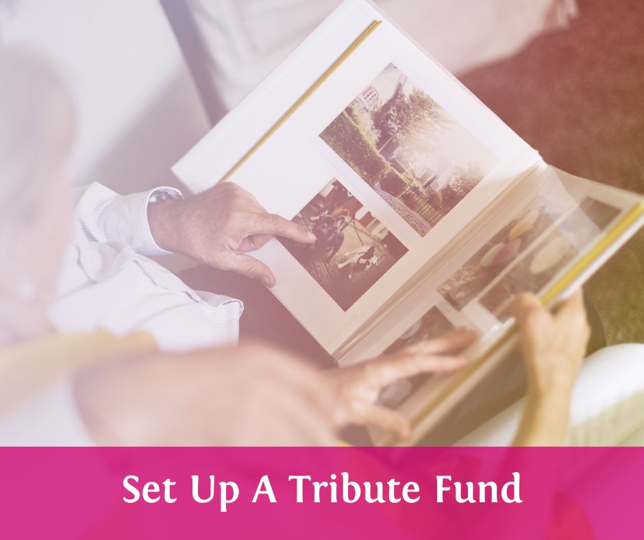 St Lukes Website Icons &#39;Set up a tribute fund&#39;