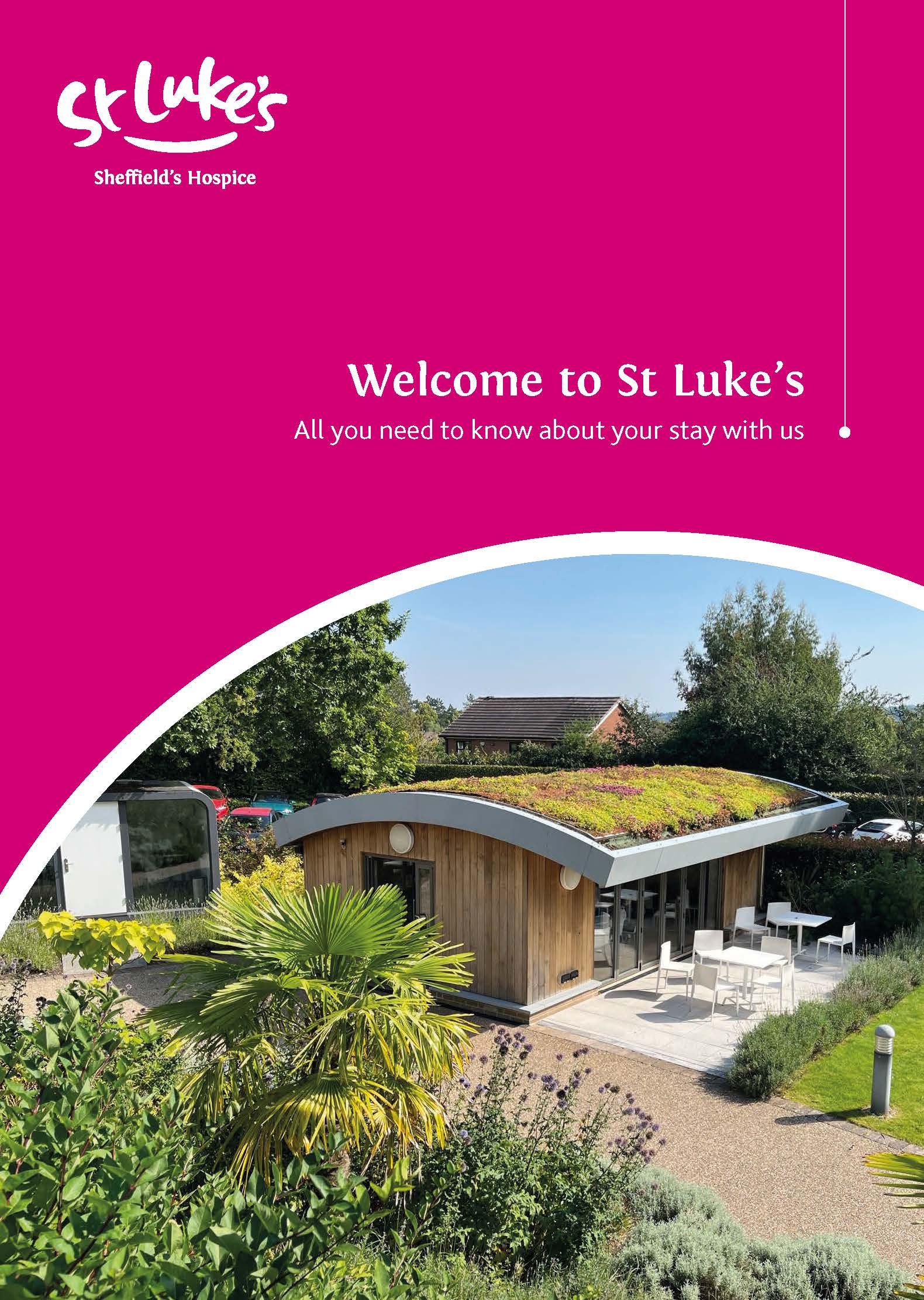 Welcome to St Luke's - front cover