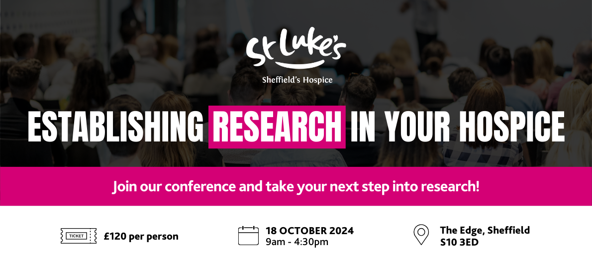 St Luke's Research Conference Twitter Header