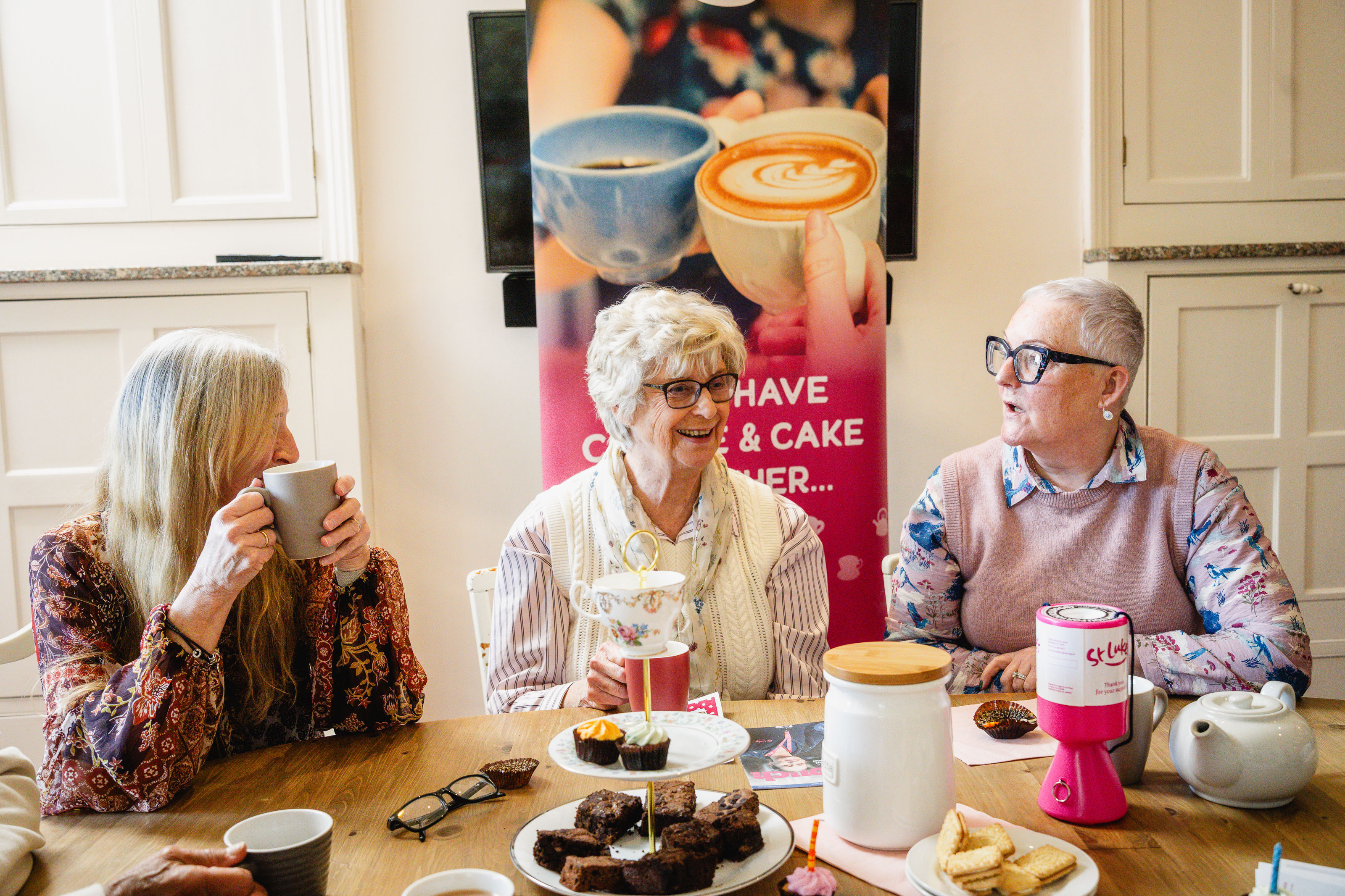 Refer to hospice care at St Luke’s