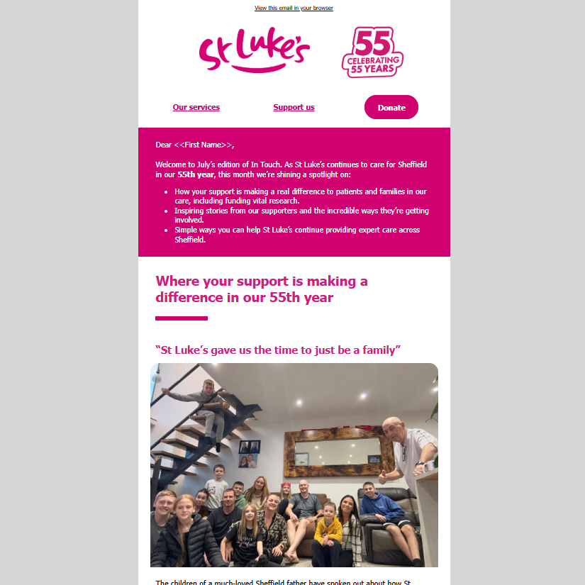 St Luke's InTouch Newsletter - July 2026