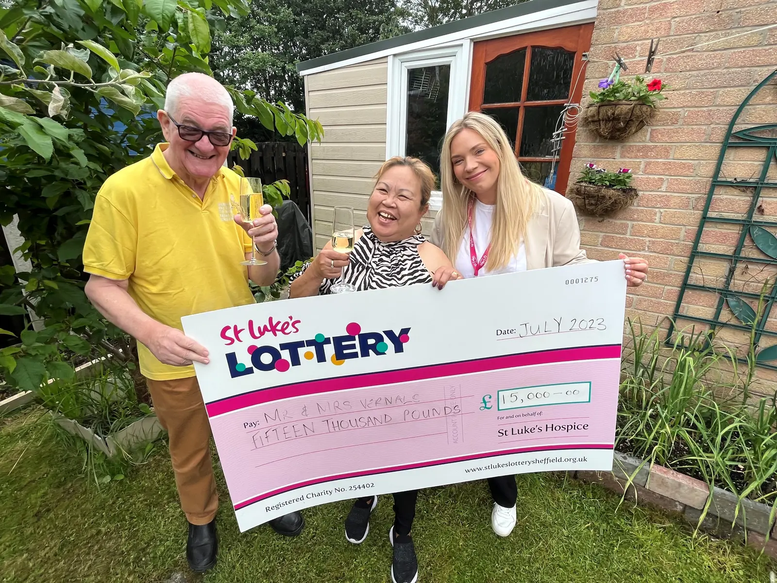 Steven and Gloria aim to fly high with Lottery Rollover win
